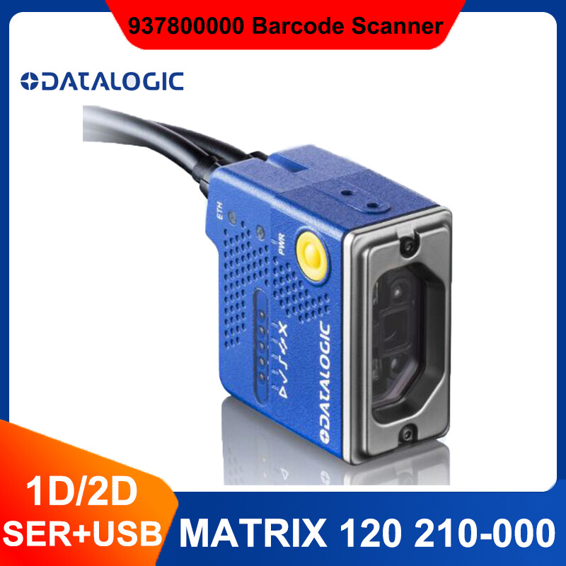 Datalogic MATRIX 120 210-000 WVGA SER+USB 2D Barcode Scanner with CAB-1011 Cable