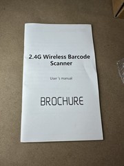 Symcode 2.4GHz Wireless Barcode Scanner Model #MJ-2030 Long Battery Life