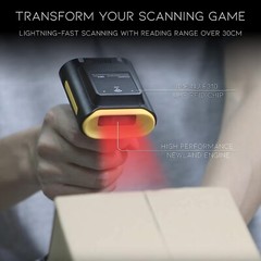 RFID Tag Reader + 2D/1D/QR Barcode Scanner (Both), Impinj UHF, EPC & UPC!🔥⭐