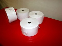 3 1/8″ X 660′ 6″ O.D. Premium Grade 21# Thermal Paper 1″ Solid Wall Core 8 Rolls