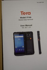 Tera P166, Android Barcode Scanner, HD Display, Wi-Fi, GPS, BT, New