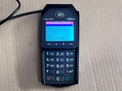 Ingenico Lane/3000 Payment Terminal Credit Card Touch with USB Cable Working
