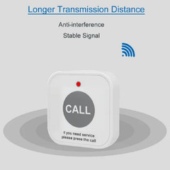 Wireless Calling pager 1 Host 15 Buttons 3 Watch Receivers Signal Booster Hotel