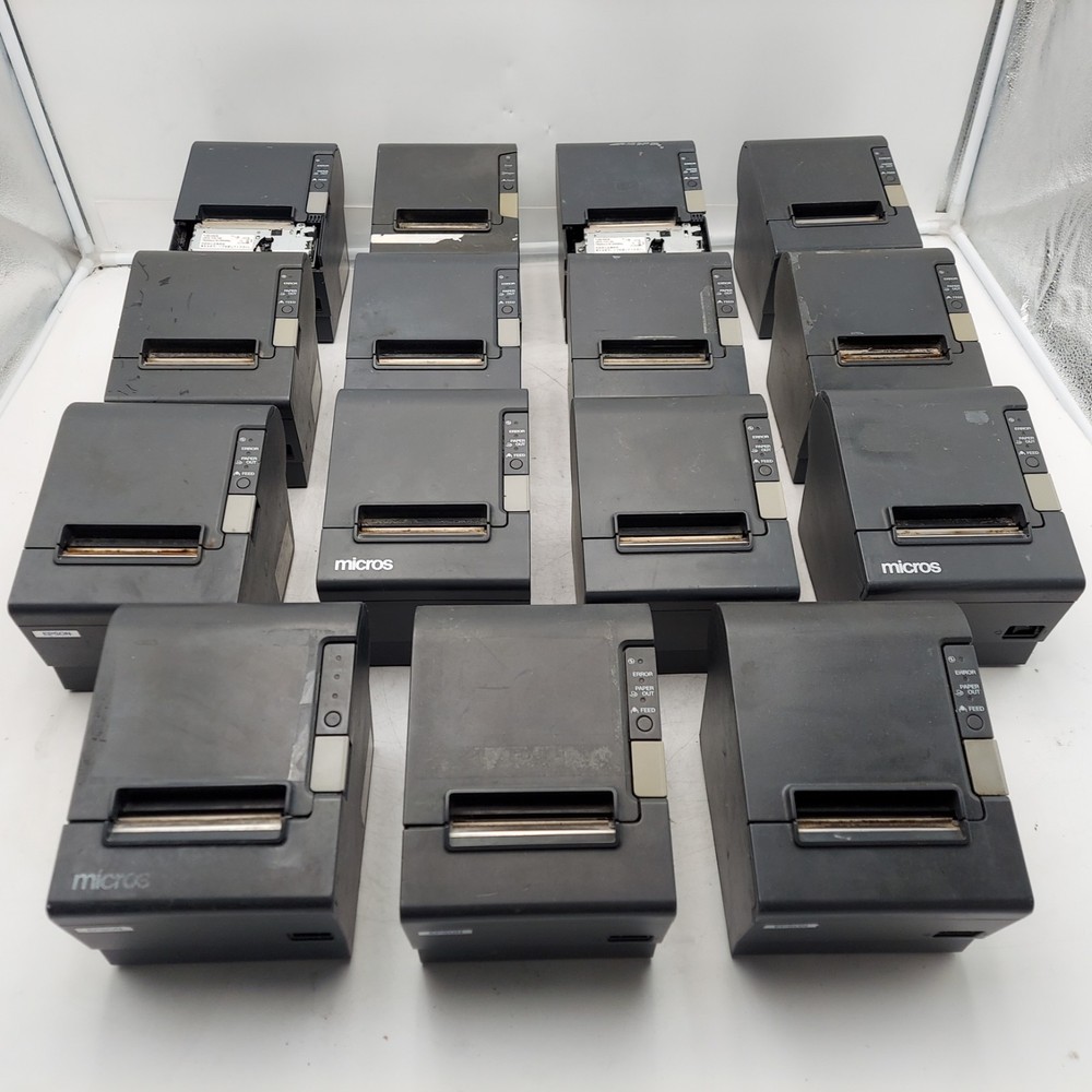 LOT OF 15 Epson TM-T88IV M129H Thermal POS Receipt Printer Parallel