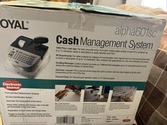 Cash Register With A Scanner