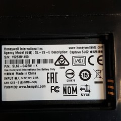 Honeywell SL62-042201-K Captuvo Sled for Apple iPad Mini Case Only