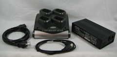 Zebra Motorola 4-Slot Bay Battery Charger Cradle MC92N0 MC9190 SAC9000-400CES