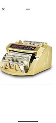 Gold Money Counter Plated Machine Vintage Ben Bill Multi Currency Chrome Baller