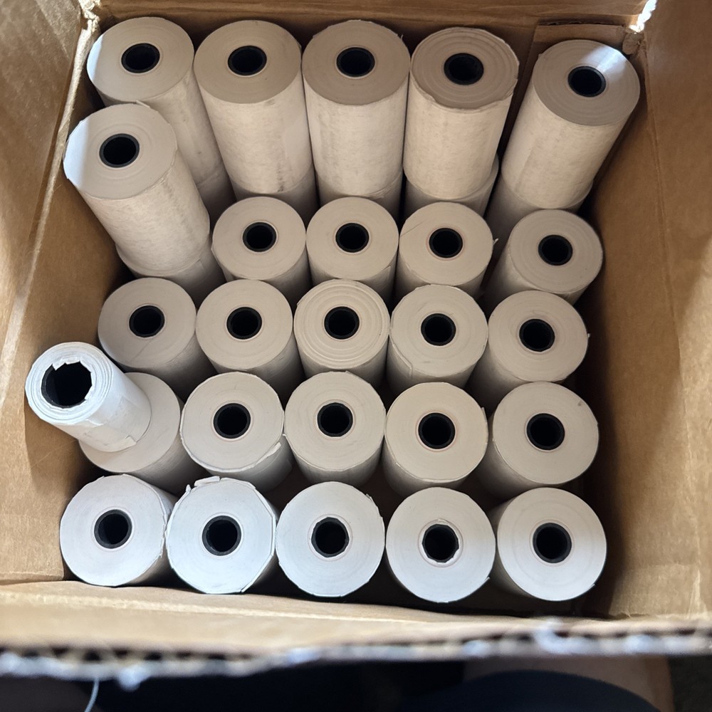2 1/4″ x 74′ THERMAL PAPER ROLLS 35 Complete Rolls