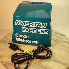 Working Addressograph Model 840 Electric Credit Card Imprinter