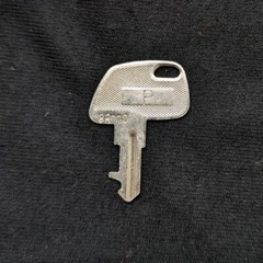 TEC/Toshiba Set of 4 Cash Register Keys 8R Series – P,R,Z