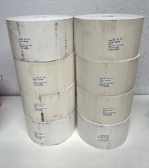 8x Zebra Receipt Paper 10007008 3.125in x 645ft (79.4mm x 196.6m); DT, Z-Perform