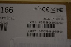 Tera P166, Android Barcode Scanner, HD Display, Wi-Fi, GPS, BT, New