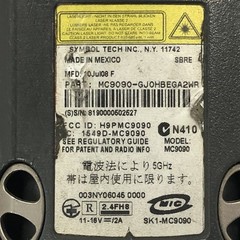 LOT OF 2 Motorola Symbol MC9090-GJ0HBEGA2WR Mobile Barcode Scanner CE – See Desc
