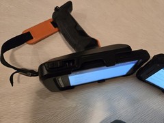 (2) Point Mobile PM80 Rugged Android Handheld Mobile Computer Barcode Scanner
