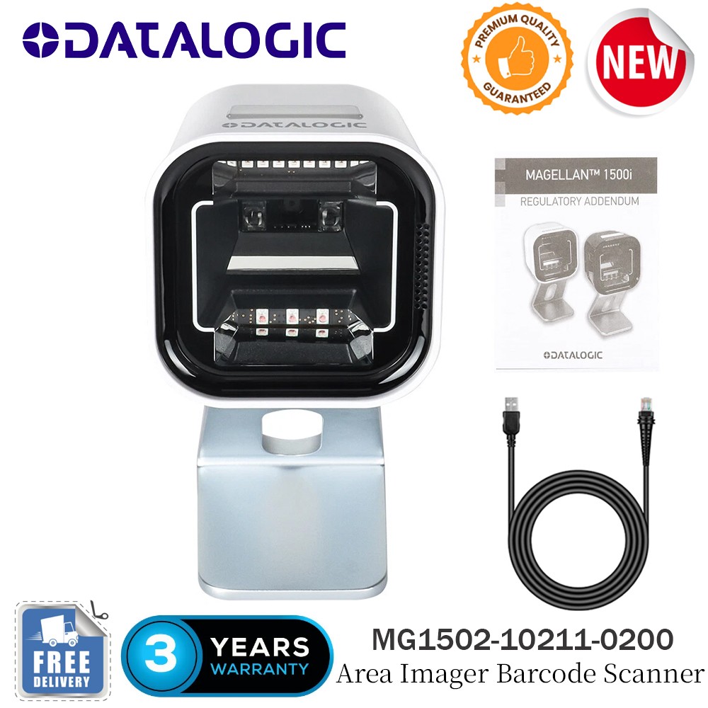 Datalogic Magellan 1500i Compact 1D 2D Area Imager Barcode Scanner Reader USB