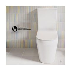 Lamarck Two-Piece Elongated Toilet Dual-Flush 1.1/1.6 gpf