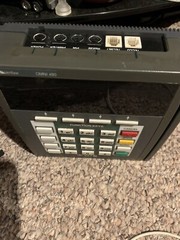 Vintage credit card Machine terminal scanner WRG Retro base body only untested