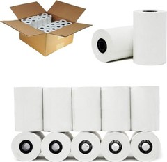 3 1/8″ ( 80mm ) x 90 feet Thermal Paper Roll Receipt paper Bpa Free ( 25 Rolls )