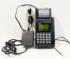 Lipman NURIT 3020 Terminal Credit Card Reader With Power Cord- WORKING