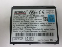 Symbol Motorola BTRY-MC50EAB00 Li-Ion Battery
