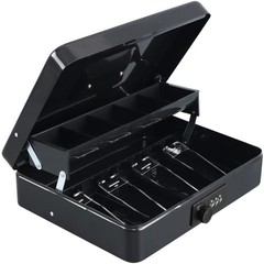 Durable Steel Cash Box with Handle – Combination Lock