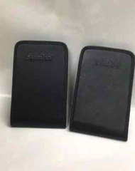 Motorola Symbol MC50 MC5040 Belt SOFT Leather Pouch x2, Black , Lot of Two