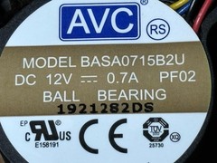 NCR 7702-2315-8801 POS XR7 XR7 Plus CPU Fan
