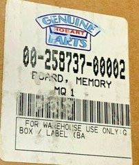 Hobart Memory Board, NEW, 00-258737-00002