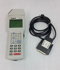 Symbol PDT 3100 S0814020 Wireless Barcode Scanner with data cable Works