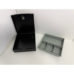 Sentry Locking Cash Box with Removable Tray Black Steel Security Key Lock 2 Keys