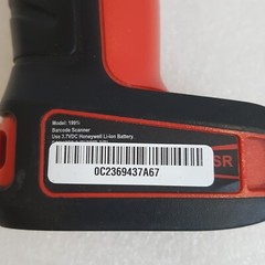 Honeywell 1991ISR-3-N Rugged Industrial Barcode Scanner only NO BATTERY COVER