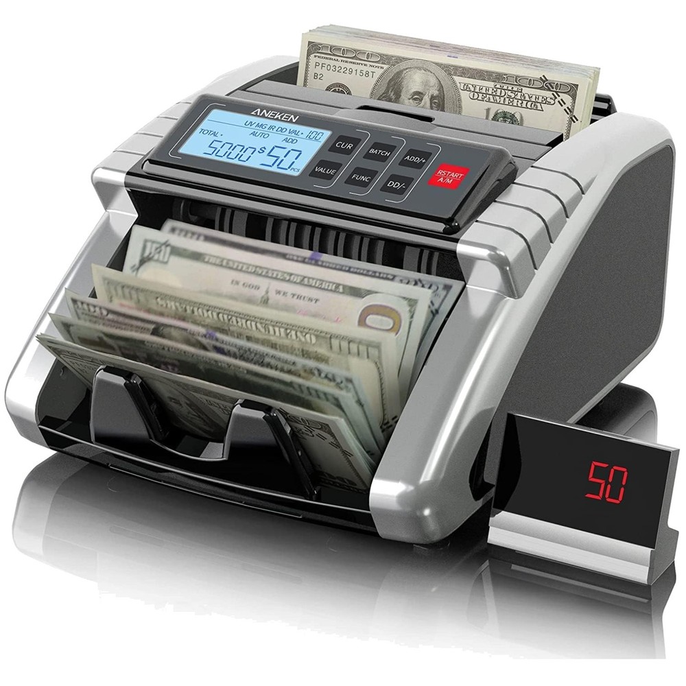 Professional Money Counter with UV/MG/IR/DD Detection Modes