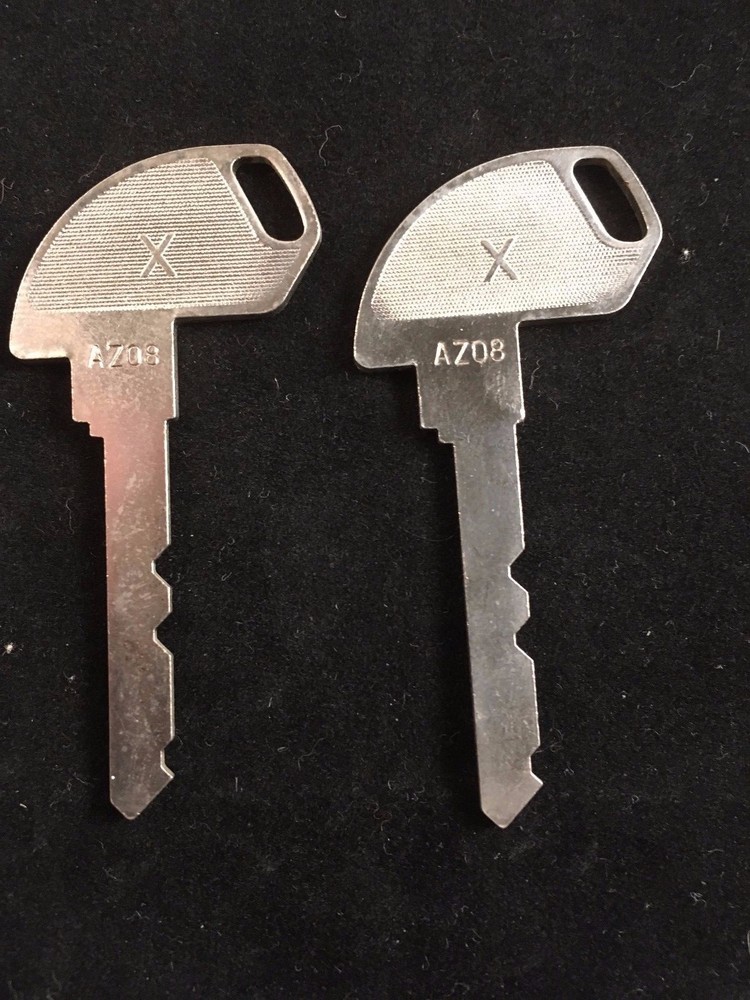 TEC CASH REGISTER, X KEY, #AZ08, SET OF 2