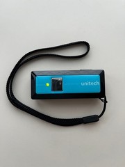 Unitech MS910+ Wireless Pocket CCD Barcode Scanner Black Light Blue
