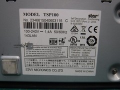 Star TSP100 FuturePRNT Thermal Receipt Printer