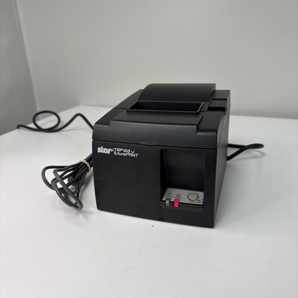 Star TSP100 Future Print Thermal Receipt Printer with Power Cord