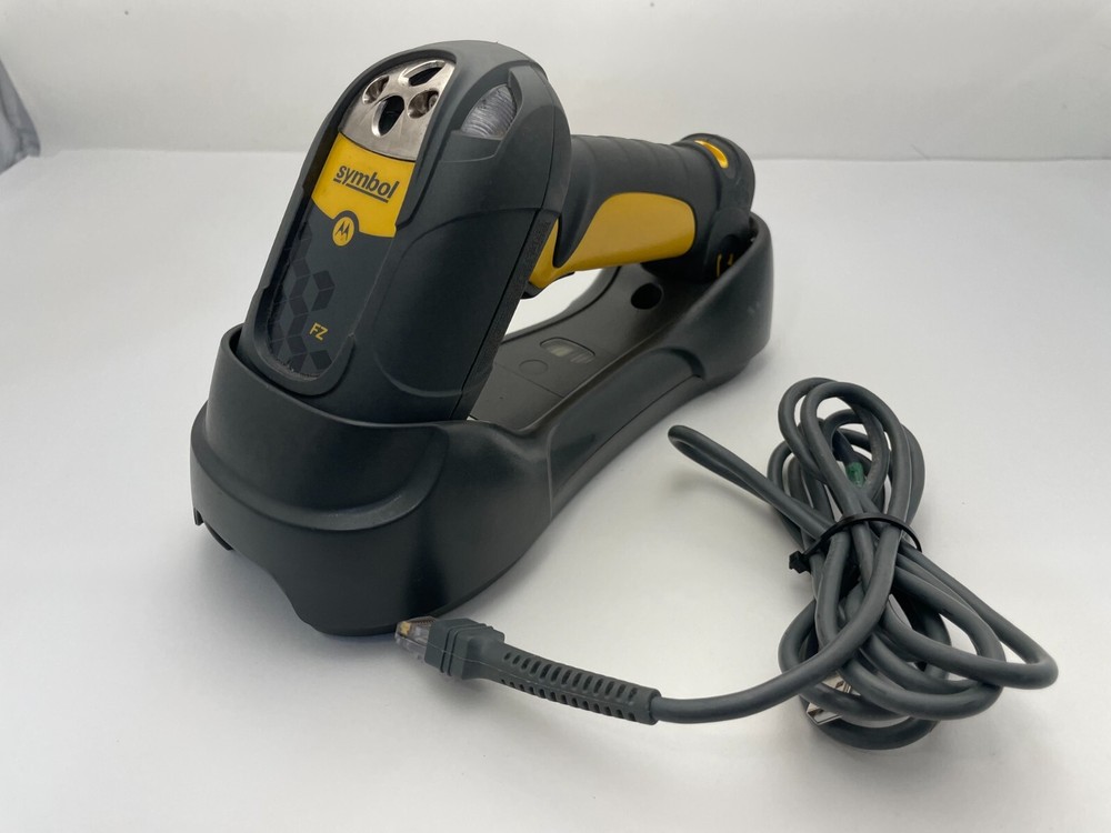 Symbol Motorola Zebra LS3578 Cordless Barcode 1D Scanner LS3578-FZ20005WR Kit
