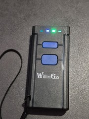 WillinGo Mini Portable Bluetooth Barcode Scanner – IOS/Android/Windows OS Tested