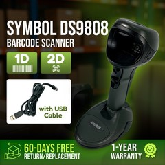 Symbol Zebra DS9808 1D 2D QR Barcode Scanner w/USB Cable 1 YEAR WARRANTY!⚡️