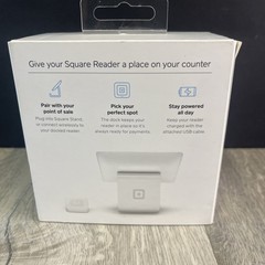 Square A-SKU-0120 Dock for Square Reader Contactless Credit Card Reader Open Box