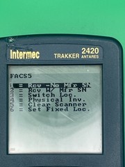 Intermec Lot -Handheld Scanners -Intermec 2420 T242-Handheld(4) With 1 Battery