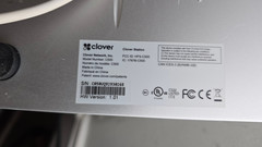 Clover Station C500 Point of Sale POS System P550 Printer HUB & Power | Reset