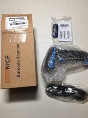 WoneNice Wireless Barcode Scanner, Portable 2.4GHz Wireless USB2.0 Wired