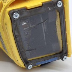 Datalogic PowerScan PD9130 Wired Handheld Barcode Scanner Yellow/Black FOR PARTS