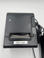 Epson TM-T88VI Point Of Sale Thermal Receipt Printer w/ Power Supply M338A