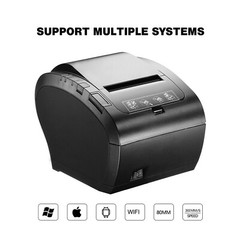 MUNBYN WiFi POS Receipt Printer 80mm Thermal USB/Lan/Serial/Cash Drawer Port ESC