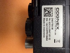 COGNEX DM375X-M BARCODE SCANNER/CAMARA W/ COGNEX LIGHTS P/N: 119-10104R