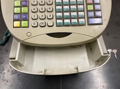 Royal Alpha 601 SC Cash Management Register Full Keys Powers Up Error Screen #1
