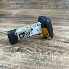 Powerscan Black & Yellow Handheld Barcode Scanner For Parts Untested